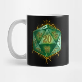 Magic Dice Emerald Mug